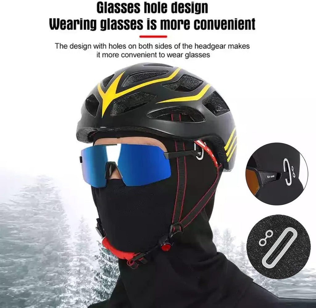 Winter Balaclava for Men, Windproof Balaclava Ski Mask Motorcycle Bicycle Face Mask, Cold Winter Balaclava Thermal